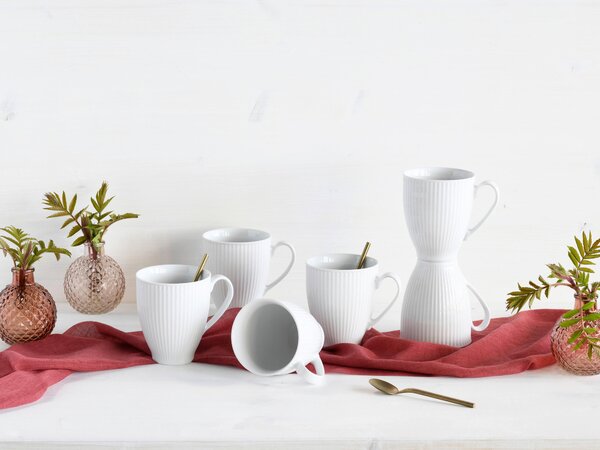 SADA HRNKŮ NA KÁVU porcelán keramika 6dílné Creatable - Kolekce nádobí, Online Only