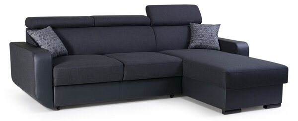 Rohová sedačka Istar (černá) (P). 630077