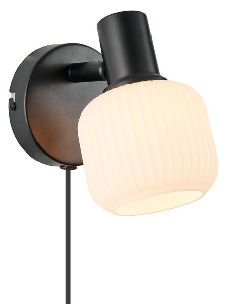 NORDLUX Milford Mini nástěnné svítidlo černá 2412631003