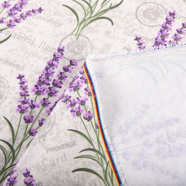 Biante Dekorační závěs PML-033 Provence levandule 145x140 cm