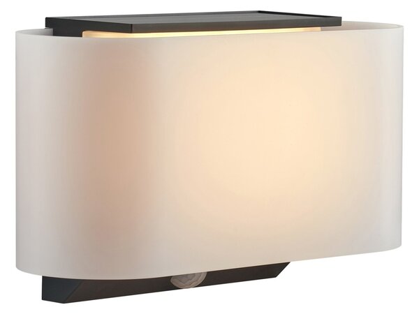 NORDLUX Piola Solar Light venkovní nástěnné svítidlo solární bílá 2418051001