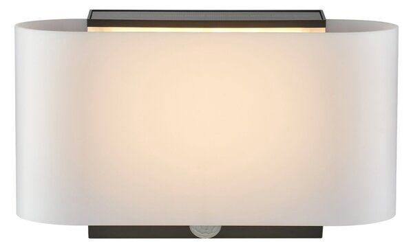NORDLUX Piola Solar Light venkovní nástěnné svítidlo solární bílá 2418051001
