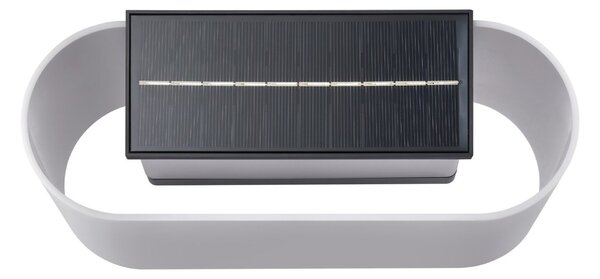 NORDLUX Piola Solar Light venkovní nástěnné svítidlo solární bílá 2418051001