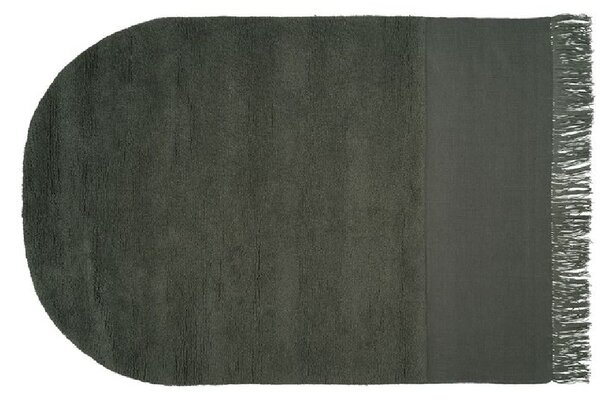 Linie Design Vlněný koberec Eternal Eye Moss, mechový Rozměr: 140x200 cm