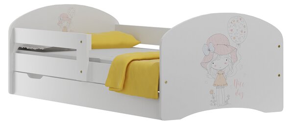 Dětská postel se šuplíky NICE DAY 200x90 cm