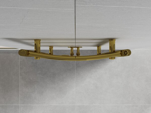 Mexen Ares, topné těleso 1200 x 500 mm, 420 W, zlatá, W102-1200-500-00-50