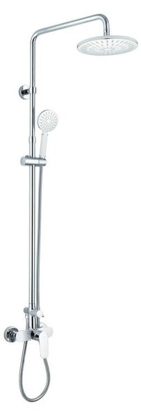 Mereo Nástěnná sprchová baterie, Viana, 150 mm se sprchovou soupravou, ruční a talířovou sprchou ø235mm