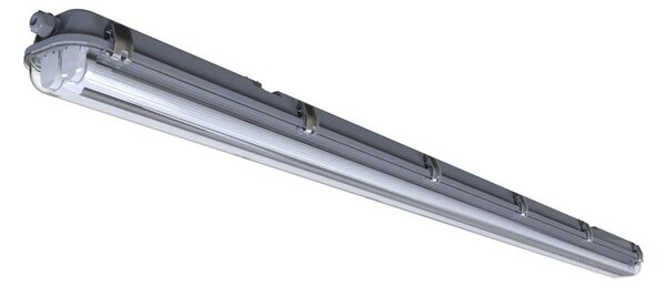 NORDLUX Works IP65 2x24 lineární svítidlo šedá 2111086101