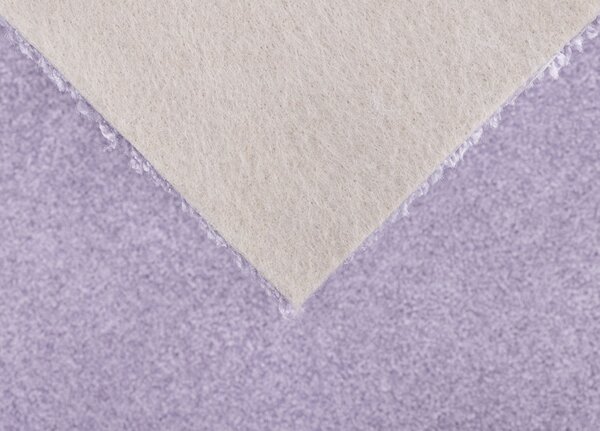 Condor Carpets, Metrážový koberec Carousel 113, na míru, šíře 4m, fialová, filc, dětský pokoj