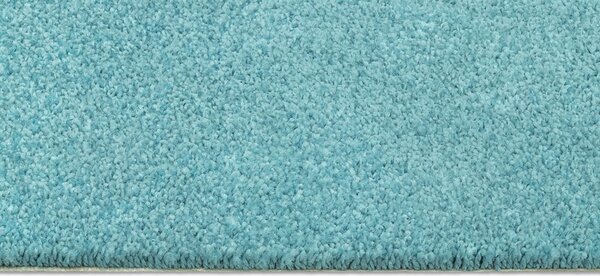 Condor Carpets, Metrážový koberec Carousel 82, na míru, šíře 4m, modrá, filc, dětský pokoj