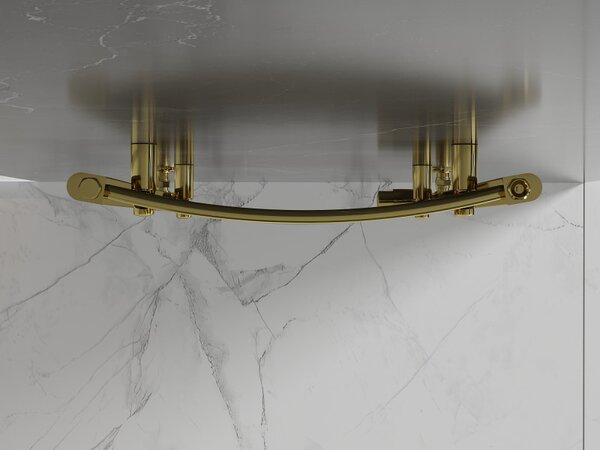 Mexen Helios, topné těleso 1200 x 500 mm, 448 W, zlatá, W103-1200-500-00-50