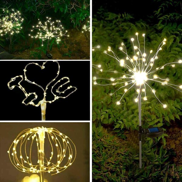 4Leaders Solární LED zápich pampeliška 90 cm