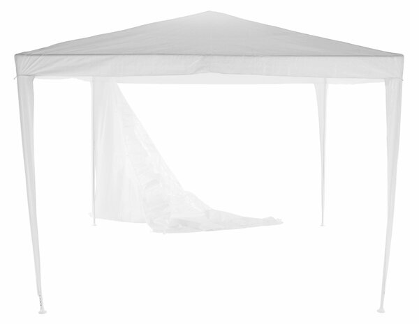 KONDELA Zahradní párty stan, bílá, 3x3 m, TEKNO TYP 1