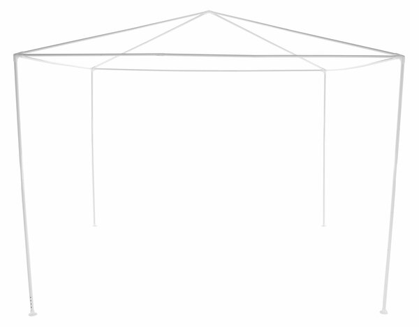 KONDELA Zahradní párty stan, bílá, 3x3 m, TEKNO TYP 1