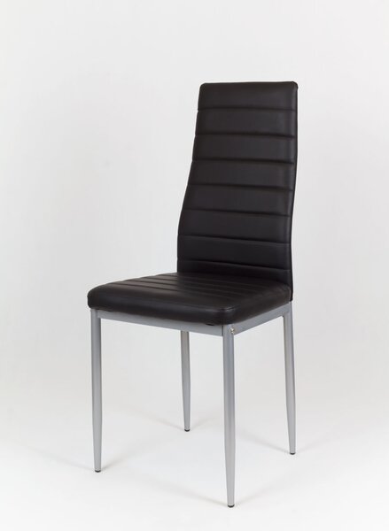 Designová židle VERONA - černá/šedé - TYP A