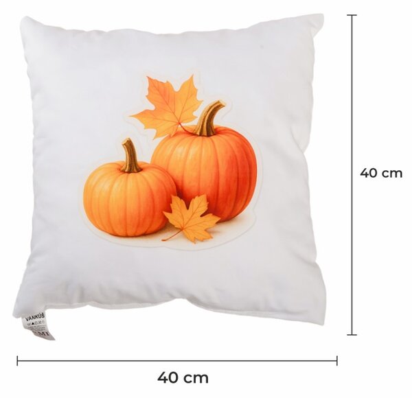 Dekorační polštář Pumpkin 40x40 cm EMI