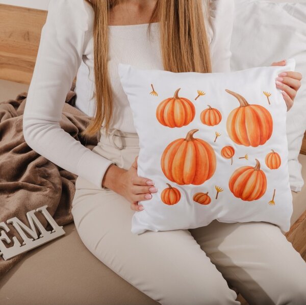 Dekorační polštář Little Pumpkins 40x40 cm EMI