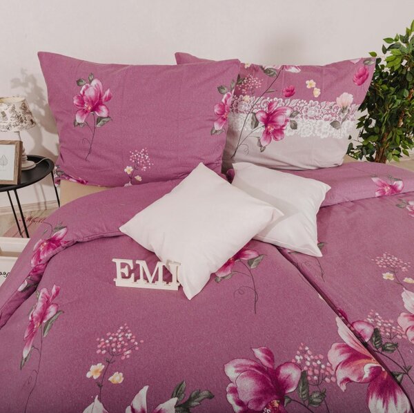 Flanelové povlečení Aida Pembe EMI