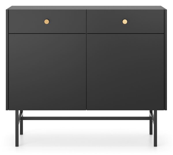 Komoda Desanta 2D2SZ (černá)