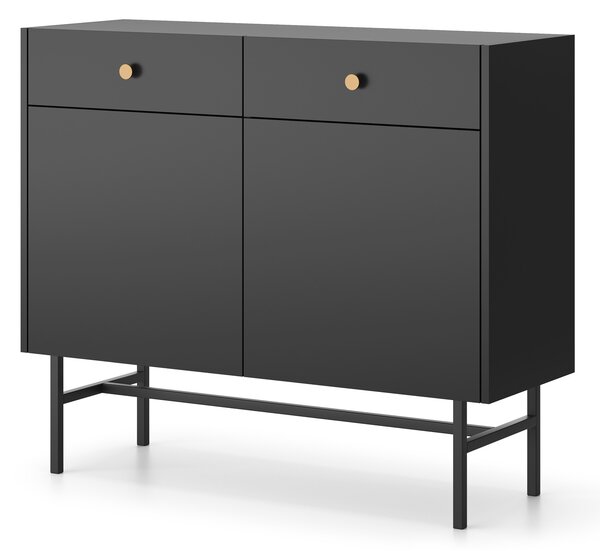 Komoda Desanta 2D2SZ (černá)