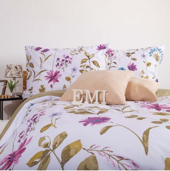 Bavlněné povlečení Furrina Olive EMI