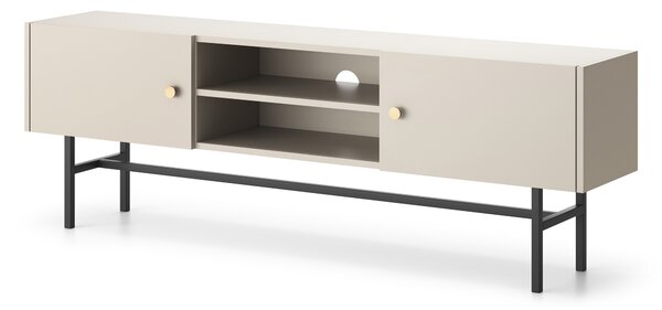 TV stolík/skříňka Desanta (béžová + černá)