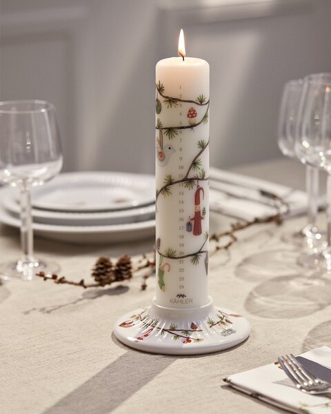 Kähler Design Svícen Hammershøi Christmas Block KD503