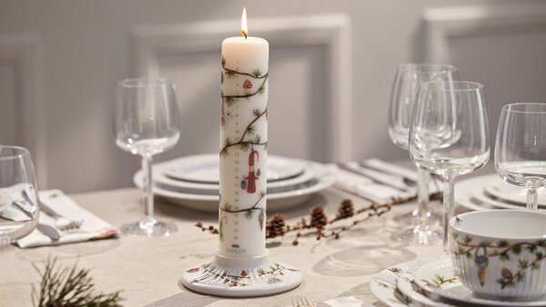 Kähler Design Svícen Hammershøi Christmas Block KD503
