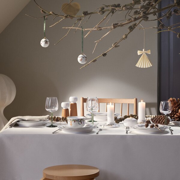 Kähler Design Svícen Hammershøi Christmas Block KD503