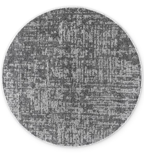 ELLE Decoration, Kusový koberec Brilliance Prisma 106310 Silver Grey z kolekce Elle kruh, 160x160 (průměr) kruh, šedá, ložnice
