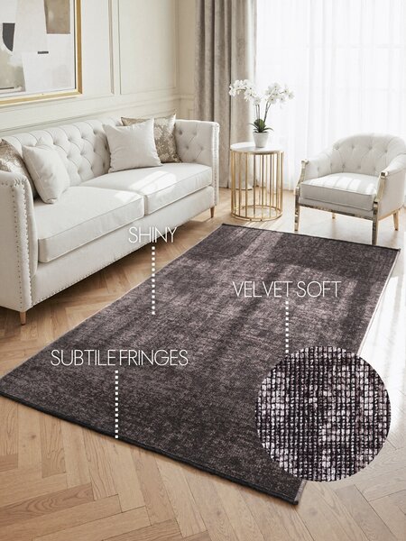 ELLE Decoration, Kusový koberec Brilliance Prisma 106311 Brown z kolekce Elle, 120x170, hnědá, ložnice