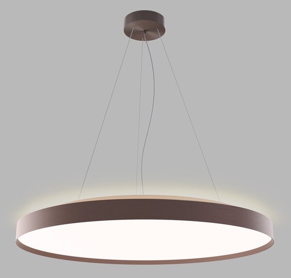 Led2 Závěsné LED svítidlo TORO 80 P/N-Z, 80+12W Barva: Hnědá, Stmívání, řízení: 3000K/4000K Casambi TW