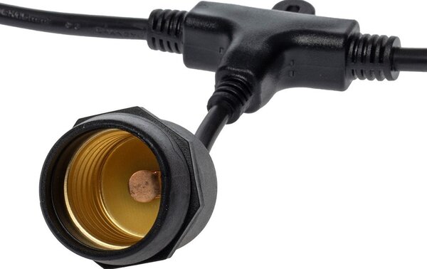 LED světelný řetěz Basic, 10m, (bez žárovek)