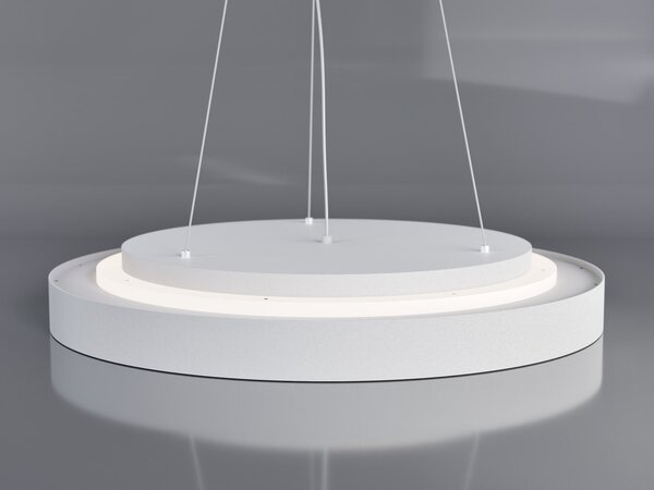 Led2 Závěsné LED svítidlo TORO 80 P/N-Z, 80+12W Barva: Hnědá, Stmívání, řízení: 3000K/4000K Casambi TW