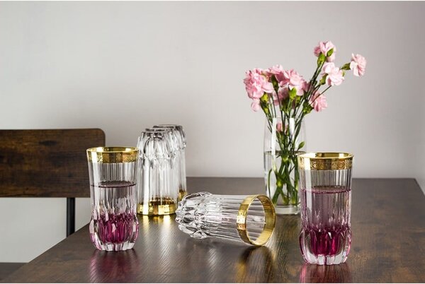 BOHEMIA PRESTIGE MIRADOR SKLENICE NA VODU 400ML SADA 6 KS