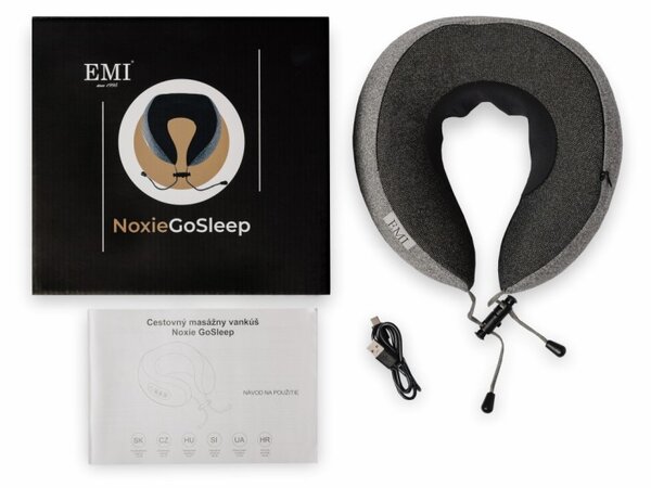 Cestovní masážní polštář NoxieGoSleep EMI
