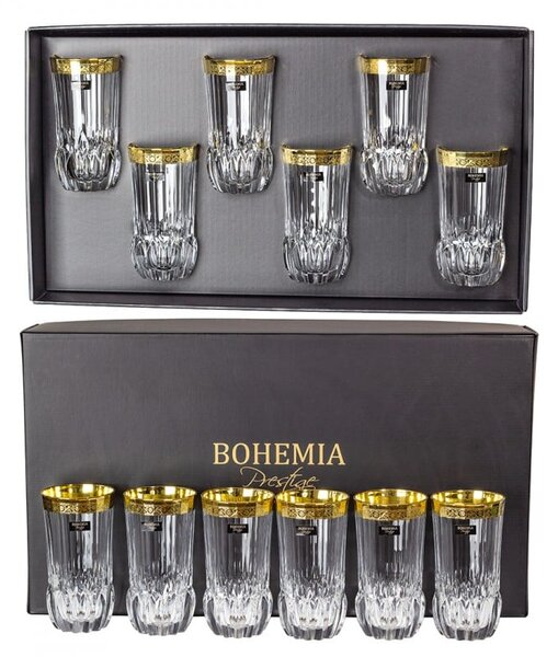 BOHEMIA PRESTIGE MIRADOR SKLENICE NA VODU 400ML SADA 6 KS