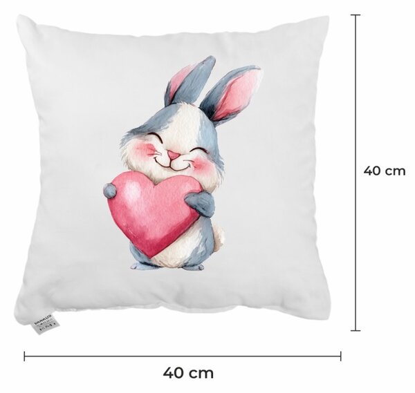 Dekorační polštář Sweet Bunny 40x40 cm EMI