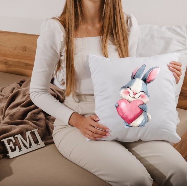 Dekorační polštář Sweet Bunny 40x40 cm EMI