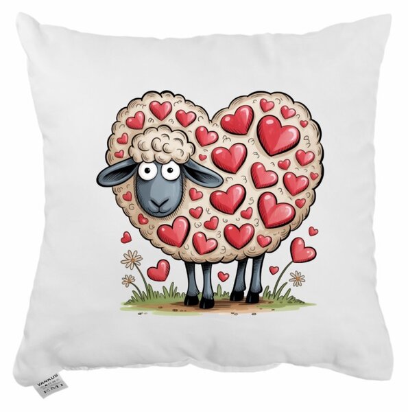Dekorační polštář Lovely Sheep 40x40 cm EMI