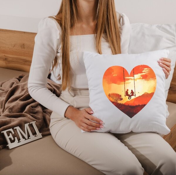 Dekorační polštář Sunset Love 40x40 cm EMI