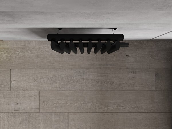 Mexen Atlanta, topné těleso 1200x405 mm, 646 W, černá, W211-1200-405-00-70