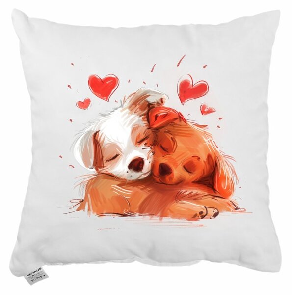 Dekorační polštář Puppy Love 40x40 cm EMI
