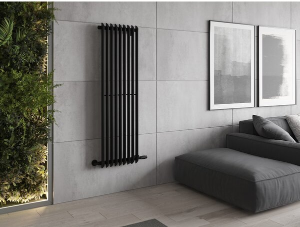 Mexen Atlanta, topné těleso 1500x460 mm, 894 W, černá, W211-1500-460-00-70
