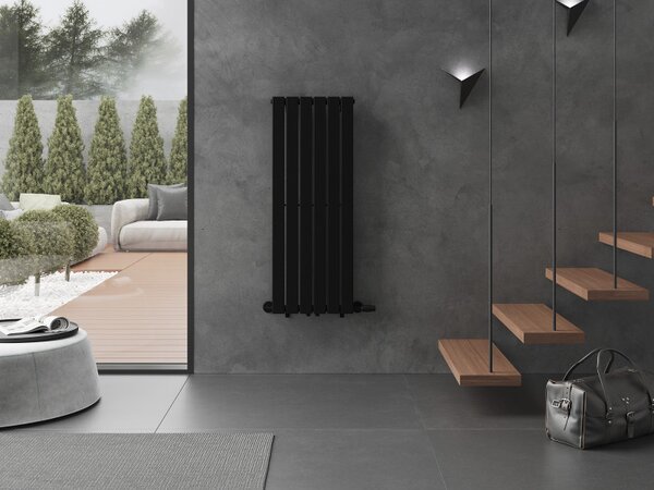 Mexen Boston, topné těleso 1200 x 452 mm, 611 W, černá, W213-1200-452-00-70