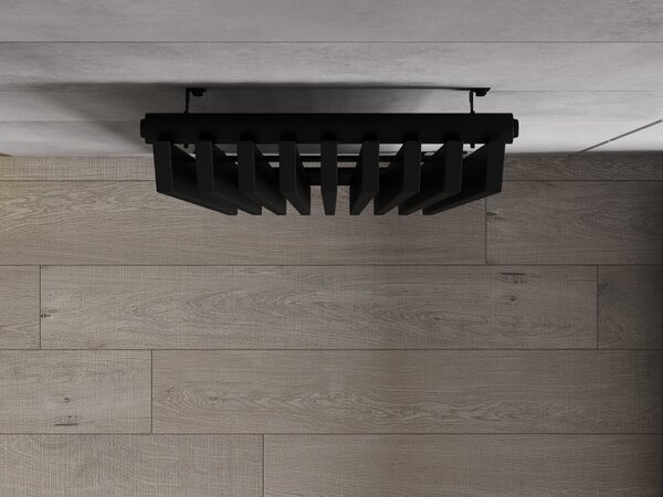 Mexen Aurora, topné těleso 1800x450 mm, 1347 W, černá, W212-1800-450-00-70