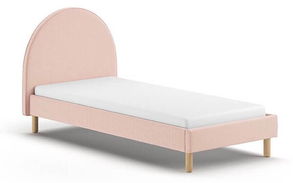 Dětská postel loony 90 x 200 cm růžová