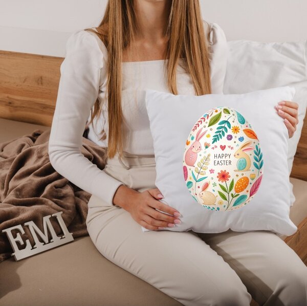 Dekorační polštář Easter Egg 40x40 cm EMI