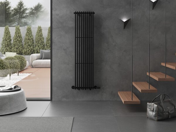 Mexen Tulsa, topné těleso 1600 x 420 mm, 613 W, černá, W219-1600-420-00-70