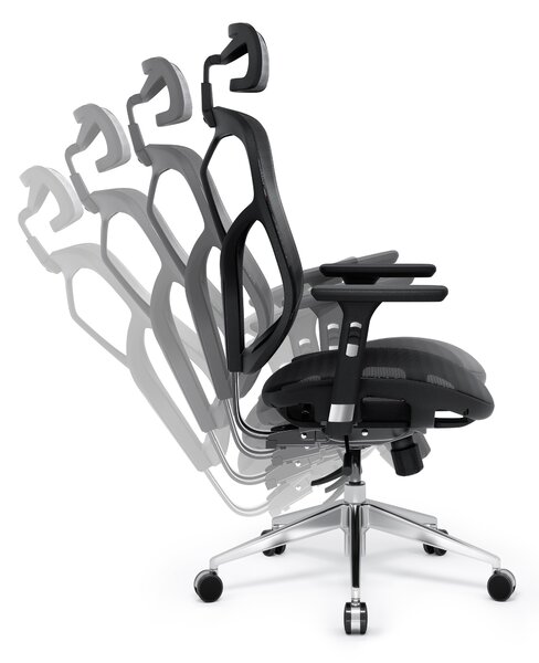 Ergonomická židle DIABLO V-BASIC: černá